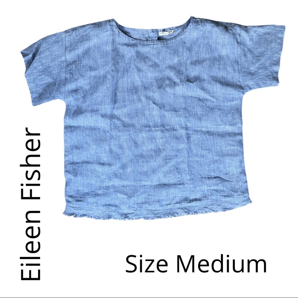 Eileen Fisher linen box top